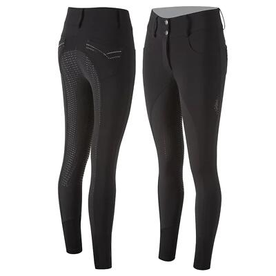 Animo Damenreithose '' AN_NEPPUR  '' mit Fullgrip und Crystal Applikationen