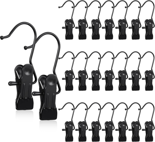 Boot Hanger Clips for Closet, Laundry Hanging Hooks Heavy Duty Clips Boot Holder - Picture 10 of 12