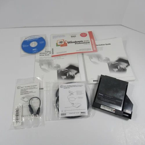 Dell Floppy Disc Drive Tv Out Connecting Port Re Install CD Drivers System Guide