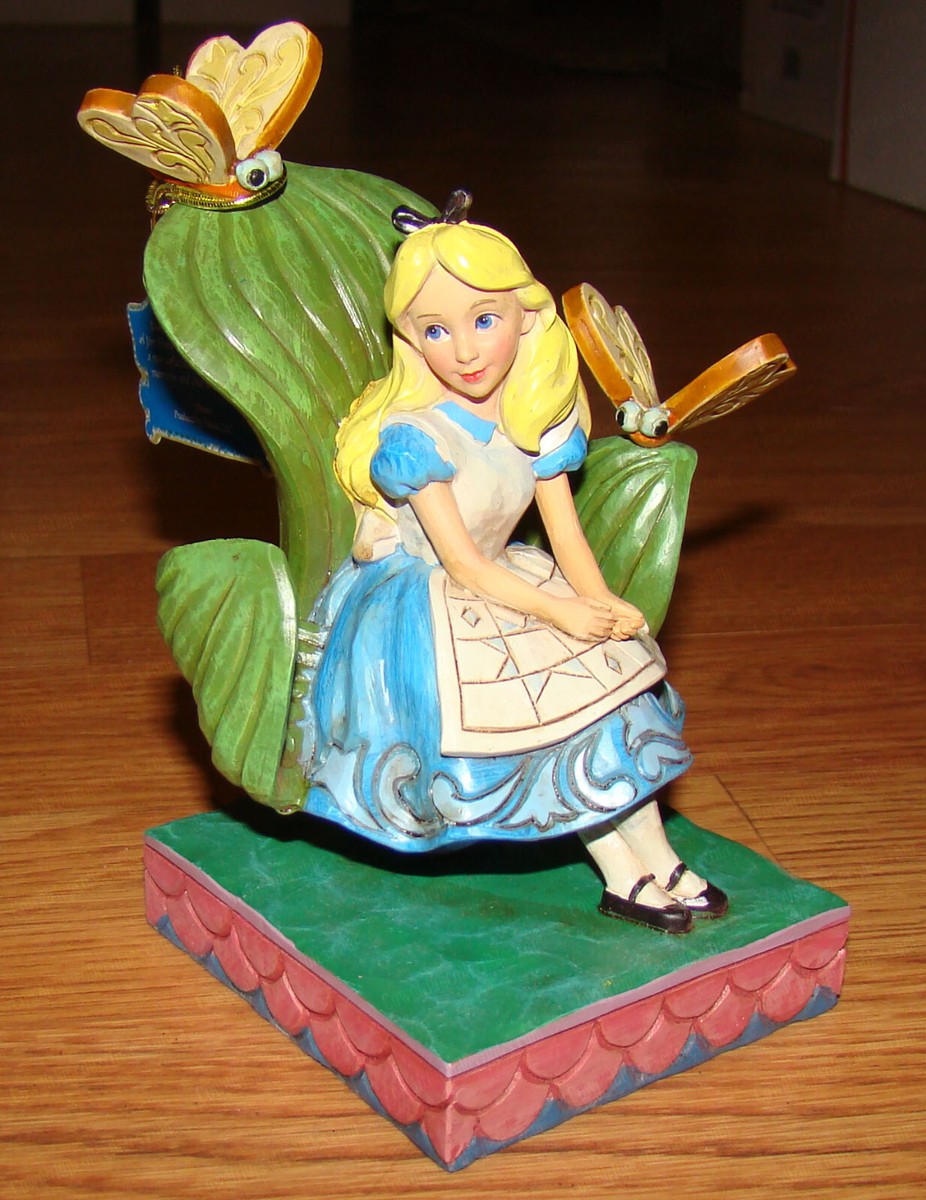 Disney's Jim Shore CURIOUSER and CURIOUSER (6001272) Alice in
