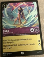 Lorcana Scar Tempestuous Lion