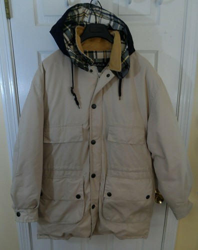 Nautica Down Coat Jacket Parka Mens L 