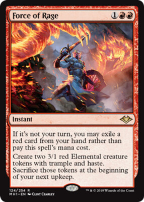 Force of Rage ~ Near Mint Modern Horizons MTG Magic UltimateMTG Red Card |  eBay