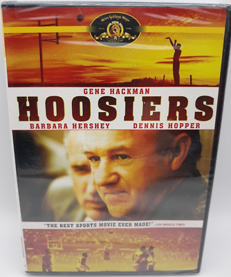 Hoosiers (DVD) G. Hackman, B. Hershey, D. Hopper / NEW, ships next business day!