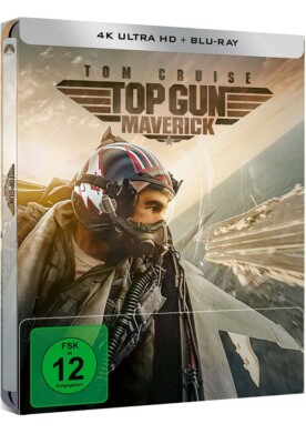 TOP GUN Maverick 4K UHD Steelbook   inklusive Blu-ray NEU&OVP Limited Edition