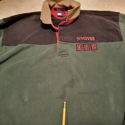 VTG Tommy Hilfiger Outdoors Expedition Patrol 082 Rangers Polo T 