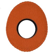 Eyecushion Orange Fleece Oval S for Sony FS7 FX9 Arri Amira Mini Small Eyepiece