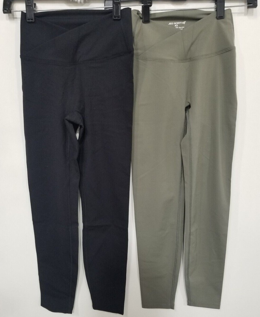 Pairs Jed North Flow Crossover Legging Sz XS Black Olive