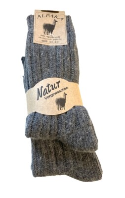 2-4 Paar Dicke Warme Alpaka Schafwolle Wollsocken Damen Herren Socken DG  35-50