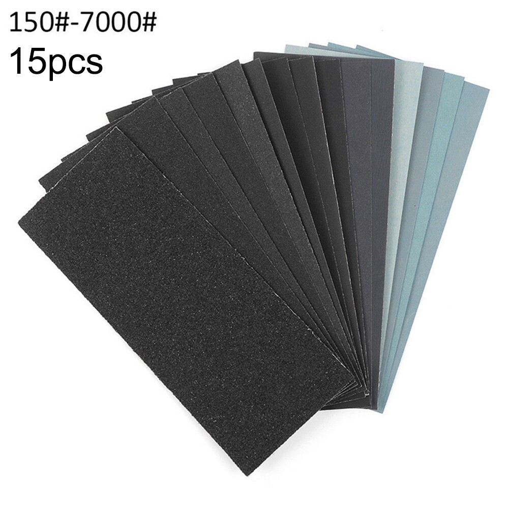 Sand Paper Sandpaper 1 Set 1507000 Grit 2.28x5.55 Inch Car Headlights eBay