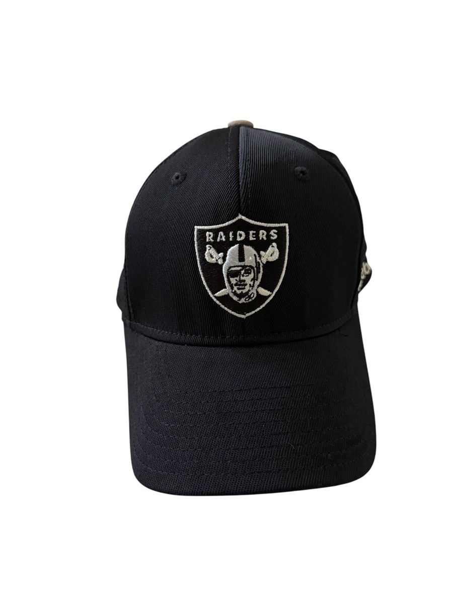 K*s様 RAIDERS 黒 キャップ Reebok NFL Equipment Oakland Raiders Hat Black Cap Men's Size S-M