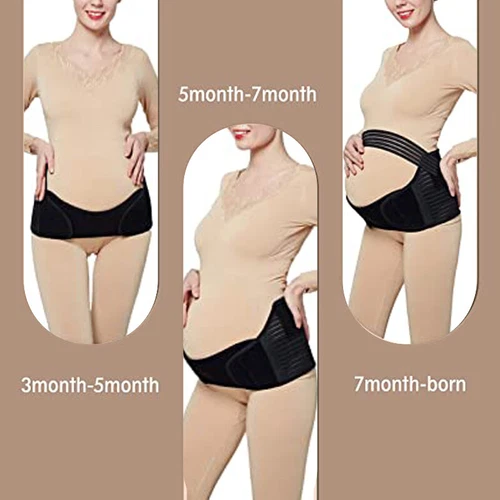 Schwangerschaft Bauch Bauch Band Umstandsband Bauch Taille Rücken Stützgürtel Bandage - Bild 16 von 33