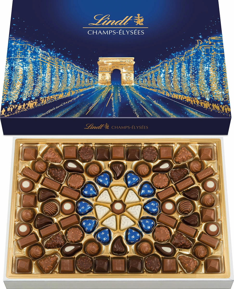 Lindt Champs Elysées Chocolate 2x428gram Luxury Chocolate Made in  Switzerland