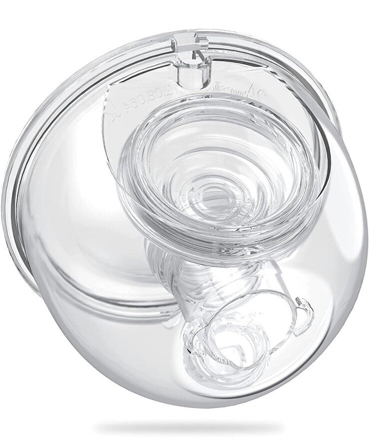 Portable Wearable Breast Pump Milk Collector Cups for Hands-Free Pumping-image