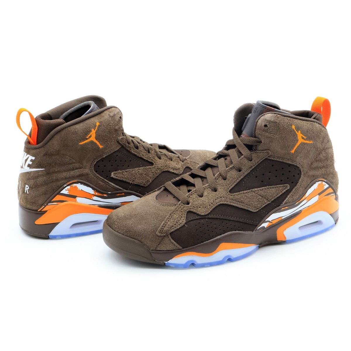 DZ4475-208 Nike Jumpman MVP Truck Brown White Magma Orange (Men's