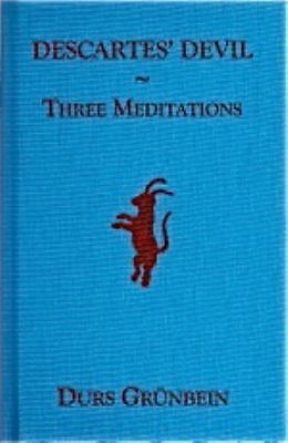 Descartes' Devil: Three Meditations, Grünbein, Durs, Very Good Book