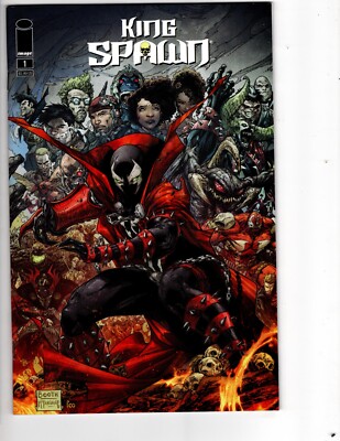 KING SPAWN #1 Comic BOOTH / McFARLANE VARIANT ''F'' IMAGE 2021 TODD McFARLANE NM