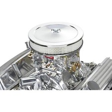10 Chrome Plated Steel Air Cleaner Assembly 2 Bbl Barrel Carbcarburetor 10 Chrome Plated Steel Air Cleaner Assembly 2 Bbl Barrel Carbcarburetor