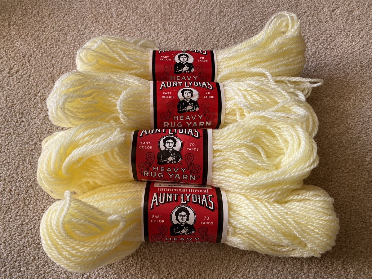 Vintage Aunt Lydia's Heavy Duty Rug Yarn, 70 Yards, 1.6oz – 505