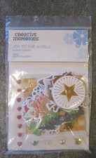 Creative Memories Joy to the World Embellishments 2021 NEW NLA