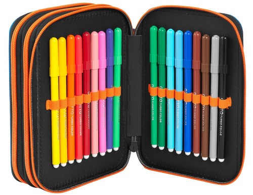 Astuccio 3 Zip Lyon Gamer WGF Completo colori e accessori + Penna Frixion - Foto 5 di 7