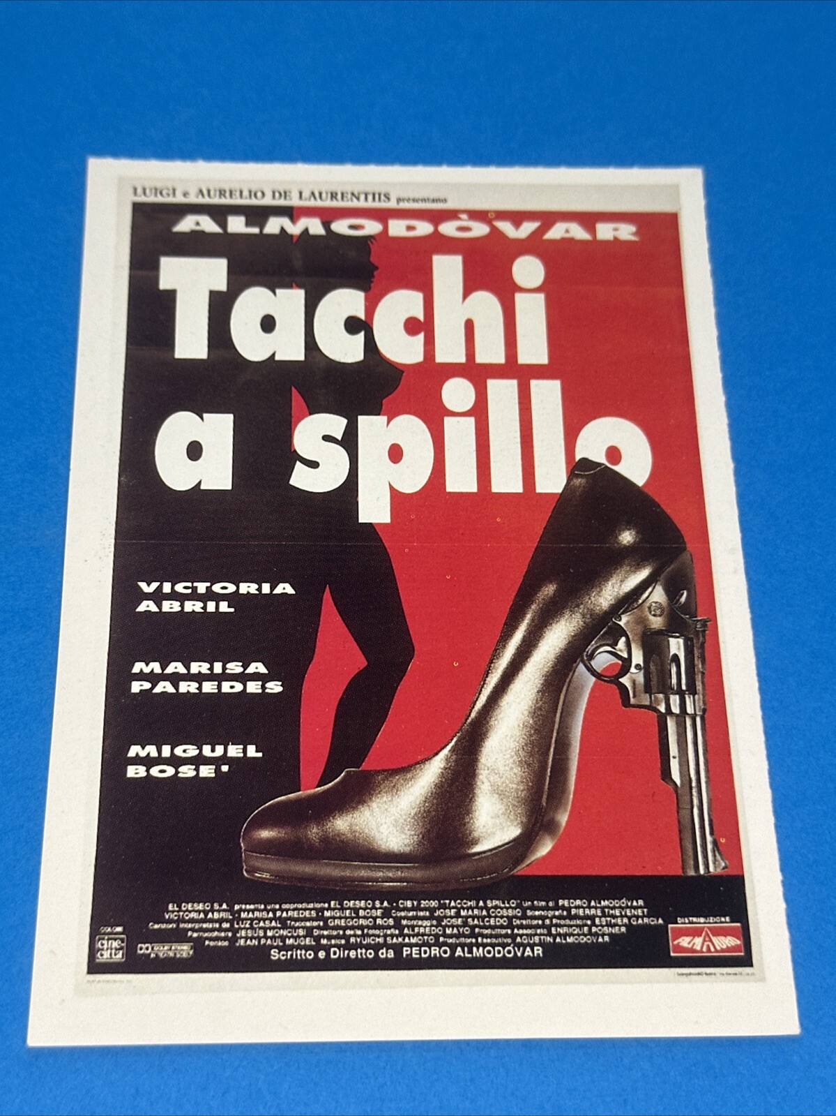 TACCHI A SPILLO - Locandina Poster - Vintage Versione Ufficiale
