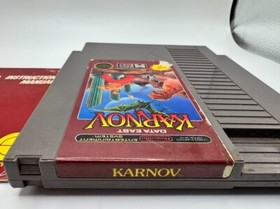 Karnov Nintendo NES Authentic Game with Manual and Sleeve - Tested
