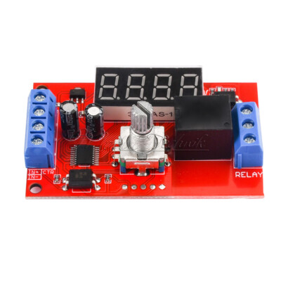 DC 5V 12V 24V 10A Time Delay Relay Module 32 Modes Trigger Timer Control Switch