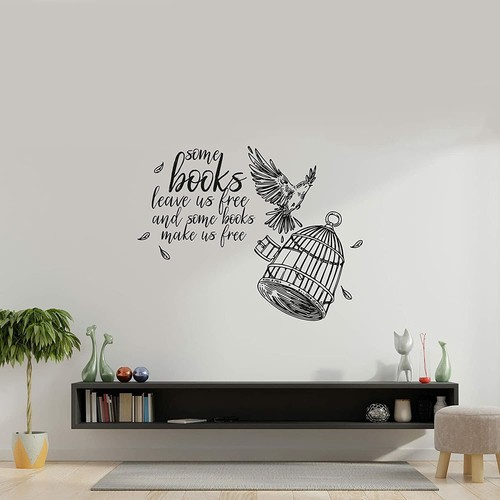 Free - Life Book Quote Vinyl Design Wall Art Decal Boys Girl Kid Rooms Decor - Picture 2 of 5