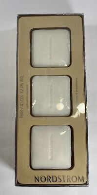 Nordstrom Soap Set Tangerine & Sandalwood Scent 3 bars 3.4 oz each Discontinued 