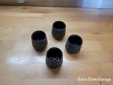 4 Pack - Roland Drum Rack Rubber Feet End Cap for 1.1/2" Diameter Tube