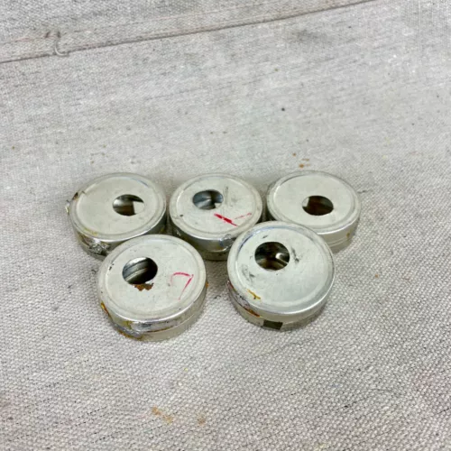 Gibson Epiphone (5) Potentiometer Dust Protective Cans 1960s Pot