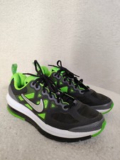 Nike Boys Air Max Genome Sneakers 7Y Gray Lace Up Comfort Active Running Shoes