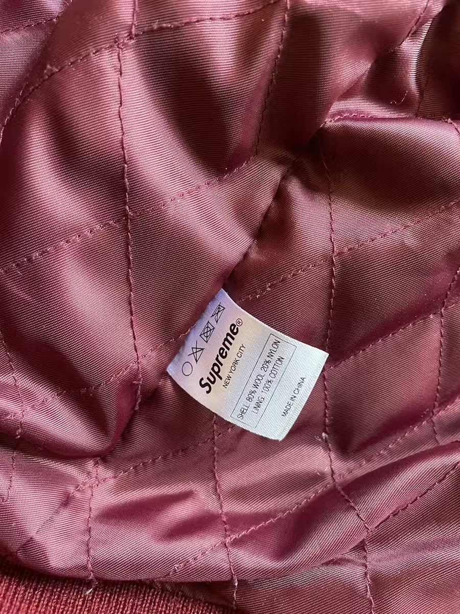 Supreme Thrill Of Victory Varsity Jacket M | eBay