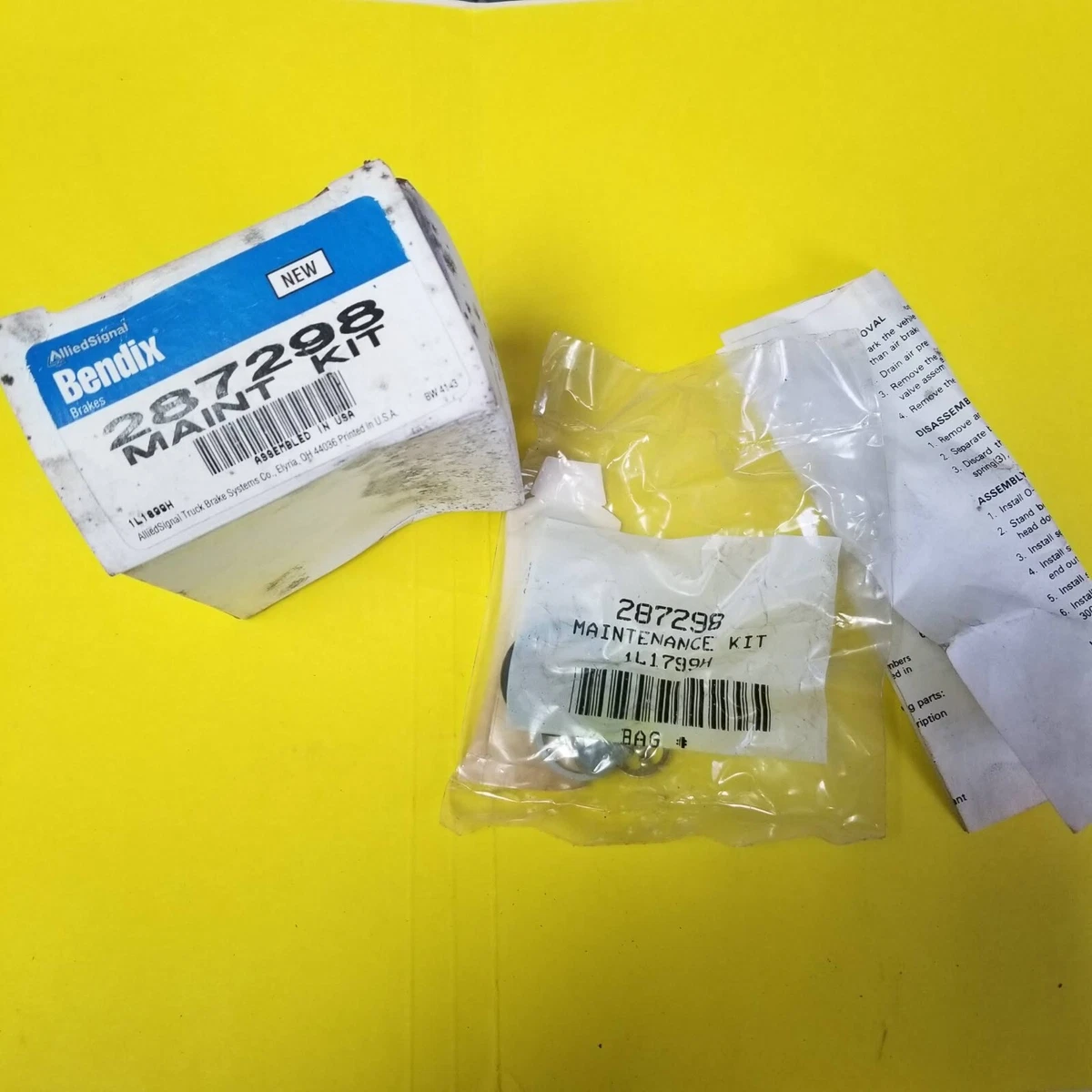 Bendix 107799 AD9 Air Dryer Check Valve Kit 3/4