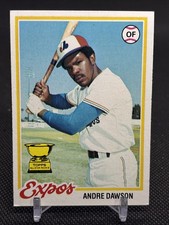 Topps 1978 Topps - Andre Dawson #72 Montreal Expos All-Star Rookie Card. rookie card picture