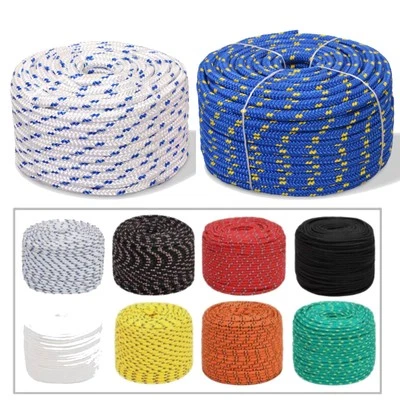 MARKENLOS 50m/100m/500m Bootsseil Ankerleine Tauwerk Seil Polypropylen Schnur Festmacher