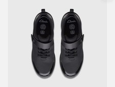 Image of black Clarks Aeon Pace Youth trainers Size 13F