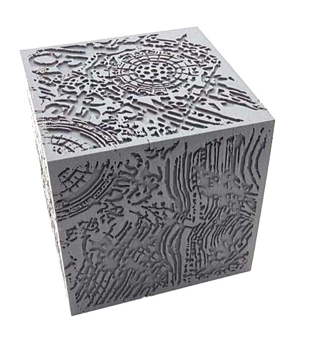 Inspired by Transformers All Spark Cube 3D Printed Display Collectors