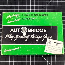 Vintage 1959 Auto Bridge Autobridge Play-Your...