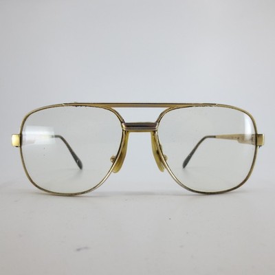 Safilo Elasta runway dress glasses vintage Eyeglasses Italy Aviator y2k designer Restored vintage 70s Safilo Elasta aviator glasses — Peep  main image 4