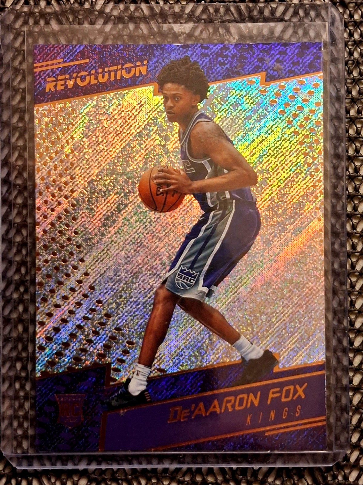 2017-18 Panini Revolution - Rookies De'Aaron Fox #141 (RC)