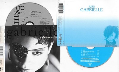 2 x GABRIELLE - rise + dreams  - CD s