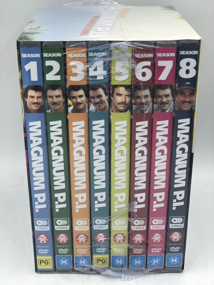 Magnum P.I. – Seasons 1–8 Complete DVD Box Set Collection (Region 4, 45 Discs) - image 2 of 4