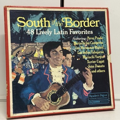 South Of The Border LP Box Set: 48 Latin Favorites Reader's Digest 1968
