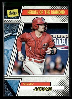 2024 Topps Pro Debut Dylan Crews #HOTD-6 Heroes of the Diamond Senators