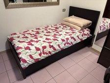letto Ikea Malmo singolo con contenitore