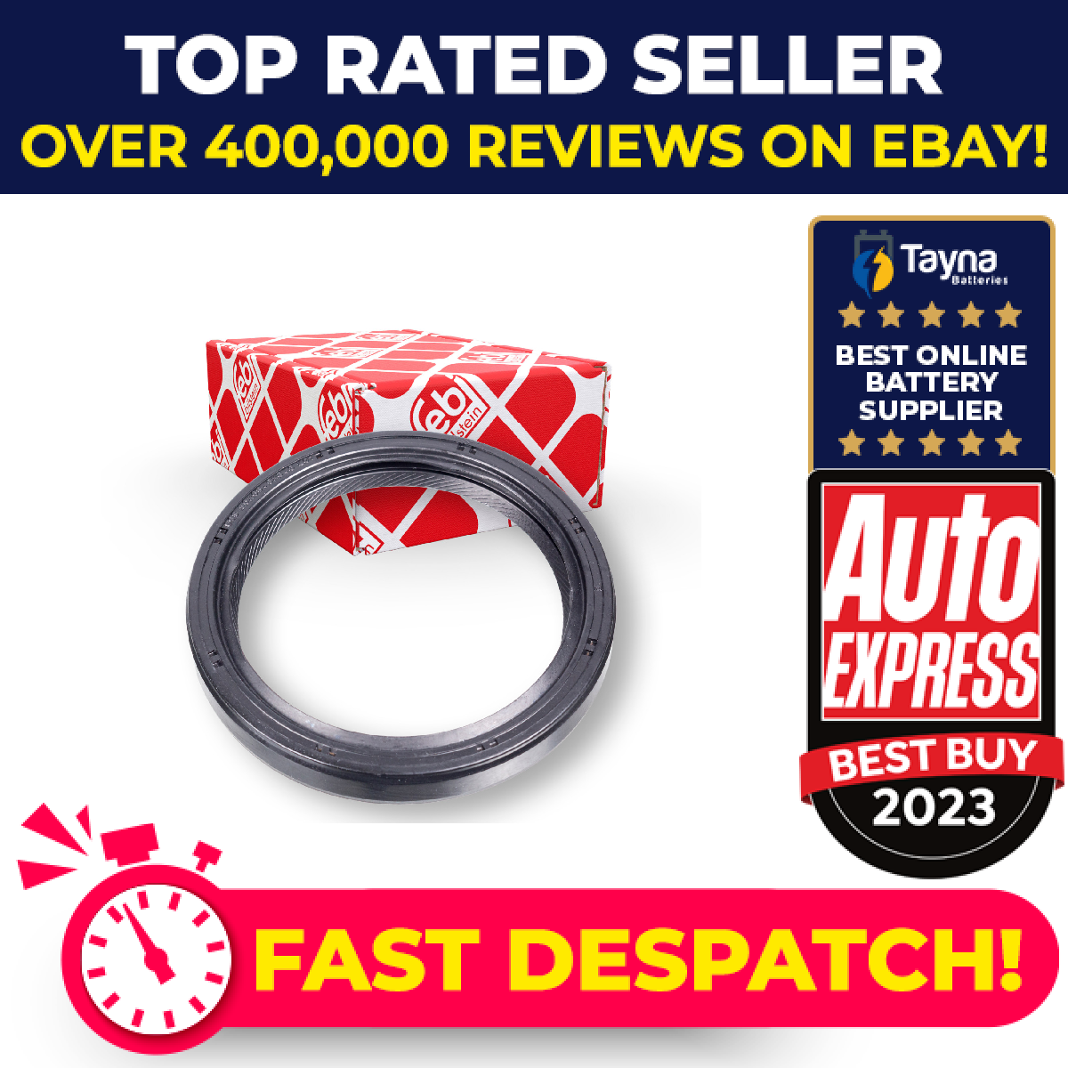 Shaft Seal 104421 Febi 8972535521 Genuine Top Quality Guaranteed New
