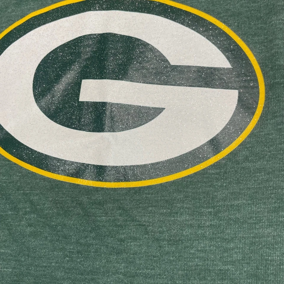 Regata Green Bay Packers NFL Team Apparel verde e amarela Football Go Pack Sm - Imagem 3 de 4