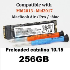 256GB SSD For 2013 - 2015 MacBook Air A1465 A1466 MacBook Pro A1502 A1398 IMAC